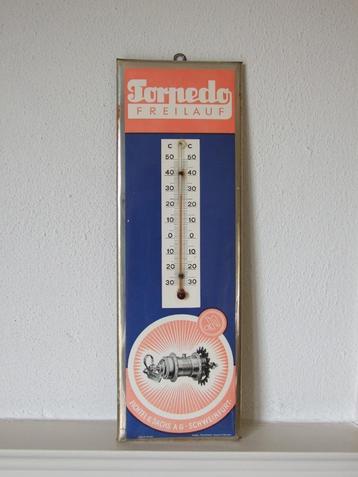 Jaren '50 torpedo thermometer van de vrijloopnaaf. beschikbaar voor biedingen