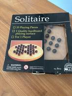 solitaire spel in hout, Comme neuf, 1 ou 2 joueurs, Enlèvement