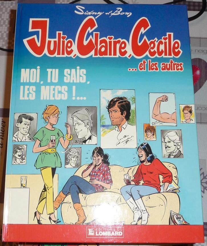 BD - 9 albums Julie Claire Cécile, Boeken, Stripverhalen, Zo goed als nieuw, Ophalen of Verzenden