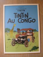 Tintin différents Poster cover Neuf 50x 70 cm à la pièce, Boeken, Nieuw, Complete serie of reeks, Ophalen, Hergé