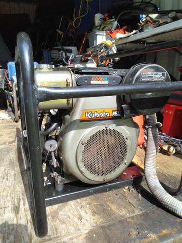 Kubota 3.5Kva aggregaat generator, Doe-het-zelf en Bouw, Aggregaten, Ophalen, Gebruikt, Minder dan 5 kVA, Dieselolie