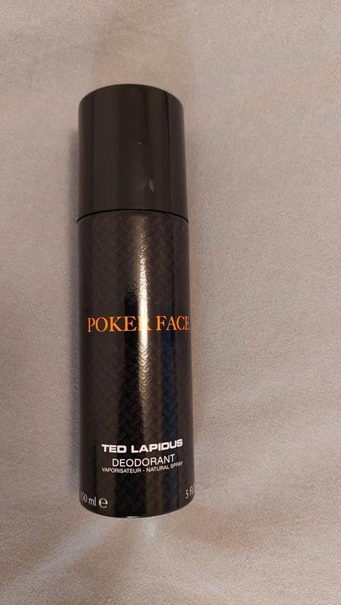 Déodorant spray Ted Lapidus Poker Face, Bijoux, Sacs & Beauté, Beauté | Parfums, Neuf, Enlèvement