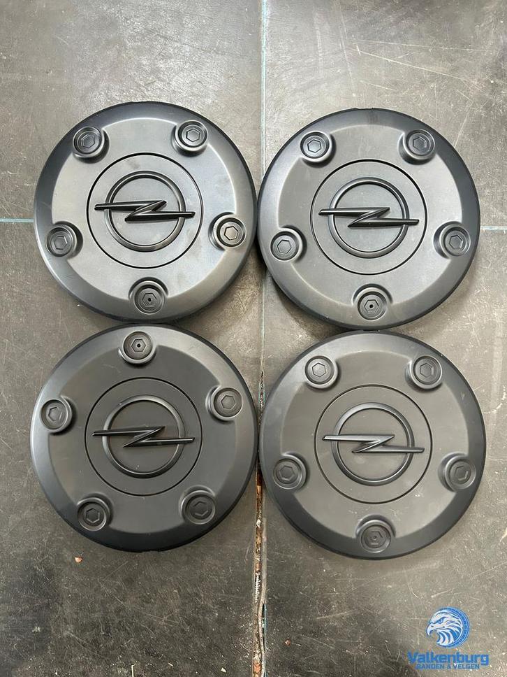 ORIGINELE Opel Vivaro C naafkap naafdop wieldop set zwart, Auto diversen, Wieldoppen, Gebruikt, Verzenden
