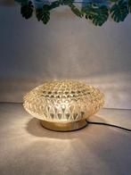 Vintage glazen bubbel plafondlamp of plafonnière van Wisa, Huis en Inrichting, Lampen | Plafondlampen, Ophalen of Verzenden, Glas