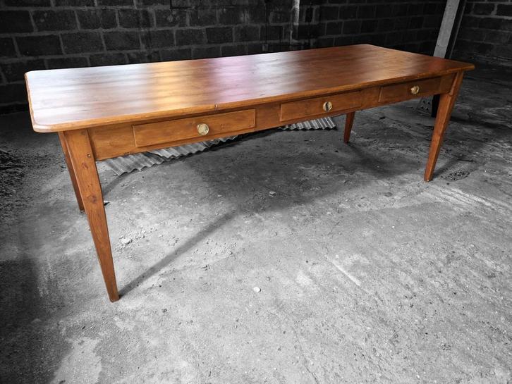 Table de ferme ancienne, table de monastère, Antiquités & Art, Antiquités | Meubles | Tables, Enlèvement