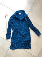 Winterkleedje meisje blauw met print we 146/152, Kinderen en Baby's, Kinderkleding | Maat 146, WE, Meisje, Trui of Vest, Ophalen of Verzenden