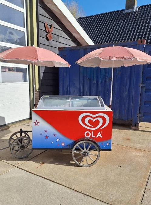 Te koop zeer nette Ola ijsverkoopkar 🍦🧊, Articles professionnels, Horeca | Autre, Enlèvement ou Envoi