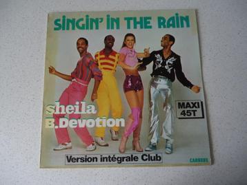 Maxi Single van "Sheila B.Devotion" Singin' In The Rain. beschikbaar voor biedingen