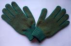 Gants, verts, clous dorés, 5 doigts - NOUVEAU, Enlèvement, Neuf, Gants