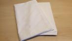 Set van 2 kussenslopen wit, 60 x 56 cm, nieuw !, Huis en Inrichting, Slaapkamer | Beddengoed, Ophalen of Verzenden, Wit