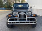 Jeep Wrangler 4200 6 cil in UITSTEKENDE staat, Auto's, Overige merken, 4 zetels, Zwart, 4200 cc