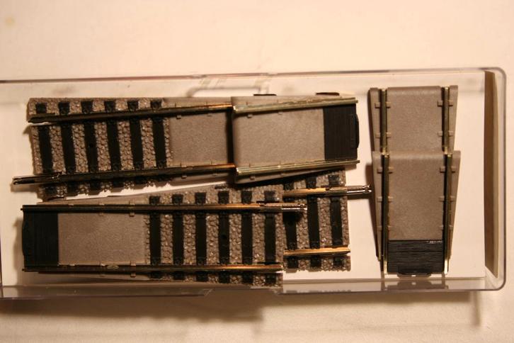 Fleischmann 6153 (HO)  Aanvullende set voor draaischijf 6152, Hobby & Loisirs créatifs, Trains miniatures | HO, Comme neuf, Rails