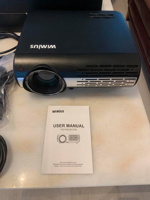 4K full HD 1080P-projector, Audio, Tv en Foto, Beamers, Zo goed als nieuw, Ultra HD (4K), Ophalen