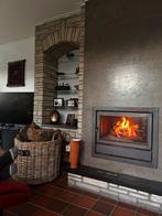 Inbouwhaard / kachel flam, Huis en Inrichting, Kachels, Ophalen, Gebruikt, Houtkachel, Inbouw
