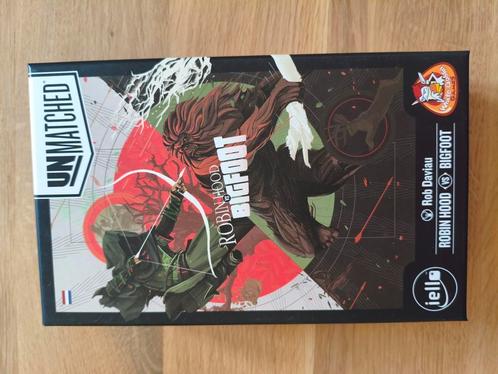 Unmatched Robin Hood vs Bigfoot, Hobby en Vrije tijd, Gezelschapsspellen | Bordspellen, Zo goed als nieuw, Ophalen of Verzenden