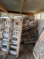 Gratis pallets, Ophalen, Gebruikt