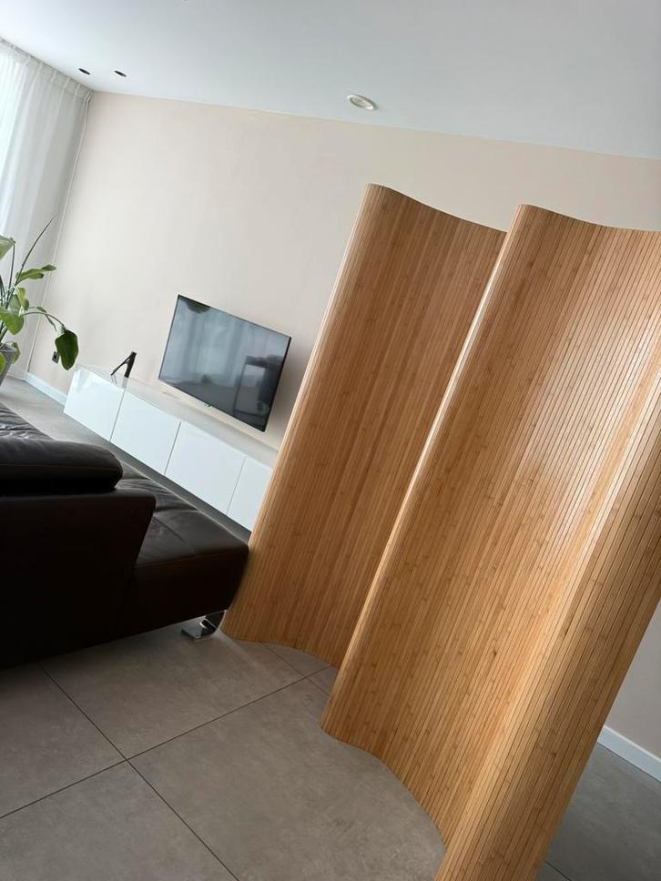Kamerscherm Bamboe Vida XL OPROLBAAR, Huis en Inrichting, Woonaccessoires | Kamerschermen, Zo goed als nieuw, Ophalen