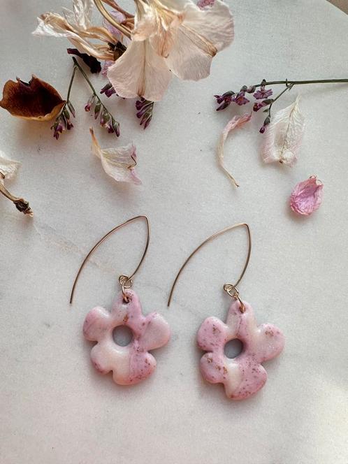 Zelfemaakte oorbellen - gold filled, Handtassen en Accessoires, Oorbellen, Nieuw, Ophalen of Verzenden