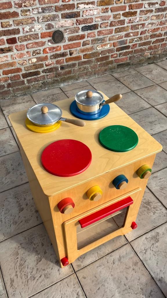 JANBIBEJAN kookvuur met oven, Kinderen en Baby's, Speelgoed | Educatief en Creatief, Gebruikt, Ontdekken, Ophalen