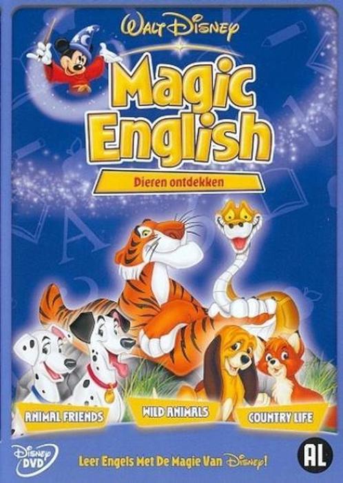 Disney Dvd - Magic English - Dieren ontdekken, Cd's en Dvd's, Dvd's | Tekenfilms en Animatie, Ophalen of Verzenden