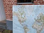 Wereldkaart, Huis en Inrichting, Ophalen, Zo goed als nieuw