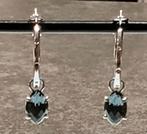 Oorring glazen steentjes, Handtassen en Accessoires, Oorbellen, Ophalen, Overige materialen, Hangers, Zo goed als nieuw