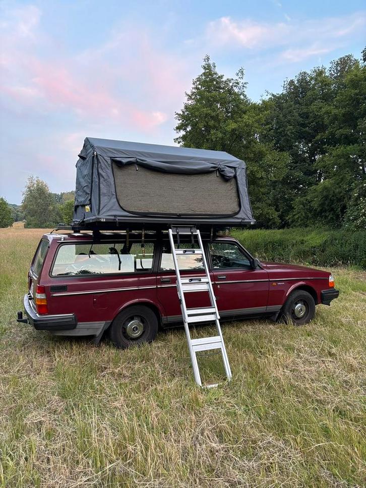 Tente de toit eezi awn demi toit 2 personnes, Caravanes & Camping, Tentes, jusqu'à 2, Comme neuf, Enlèvement