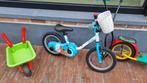 Kinderfiets b'Twin 14 inch, Ophalen, Gebruikt, Minder dan 16 inch, B-Twin