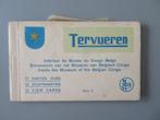 12 postkaarten souvenir boekje Tervuren Museum Congo Belge, Verzamelen, Verzenden, 1920 tot 1940, Ongelopen, Cultuur en Media