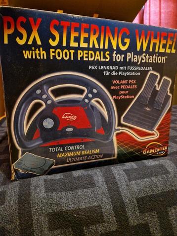 volant pédale ps1 playstation 1, Enlèvement ou Envoi, Comme neuf