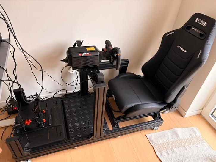 Sim racing asetek la prima setup als nieuw, Computers en Software, Desktop Pc's, Zo goed als nieuw, Ophalen