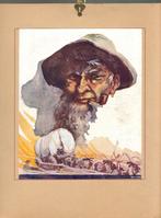 Dick Dew kleur litho Dick Dew: Huifkar en Pijproker, Ophalen, Minder dan 50 cm, Gebruikt, Oorspronkelijke maker