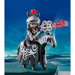 Playmobil Zwarte Drakenridder met LED lans – Set 4841:, Ophalen, Zo goed als nieuw, Complete set