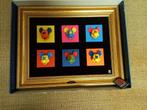 disney mickey art design kader, Ophalen of Verzenden, Mickey Mouse, Zo goed als nieuw, Beeldje of Figuurtje