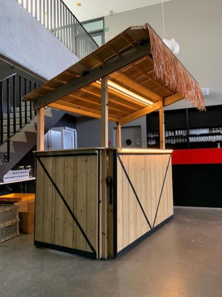 Bar Toog Verkoopstand Kerstmarkt Kerstkraam Cocktailbar, Huis en Inrichting, Barren, Zo goed als nieuw, Ophalen of Verzenden