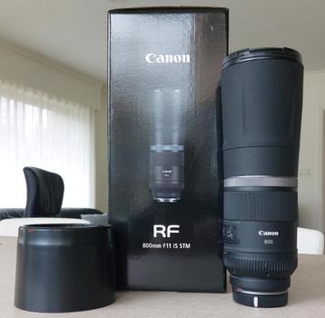 RF800 Super prime lens Canon RF 800mm f/11 IS STM