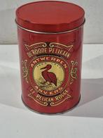 De Roode Pelikaan blik ,  le pelican rouge , Antwerpen, Verzamelen, Blikken, Ophalen of Verzenden, Gebruikt, Koffie, Overige merken