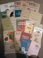 Lot oude folders, Ophalen of Verzenden, Gelezen