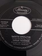 SARAH VAUGHAN.  SMOOTH OPERATOR.  GOOD POPCORN 45T, CD & DVD, Utilisé, Enlèvement ou Envoi