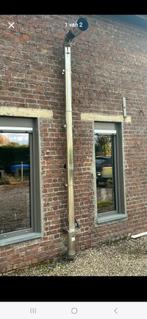 Pellet kachel schouw 3m75, Ophalen of Verzenden, Pelletkachel