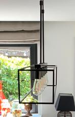 Hanglamp staal 5 lampen, Ophalen, Zo goed als nieuw