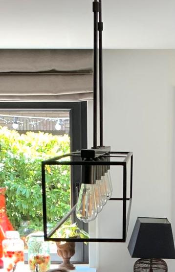 Hanglamp staal 5 lampen beschikbaar voor biedingen