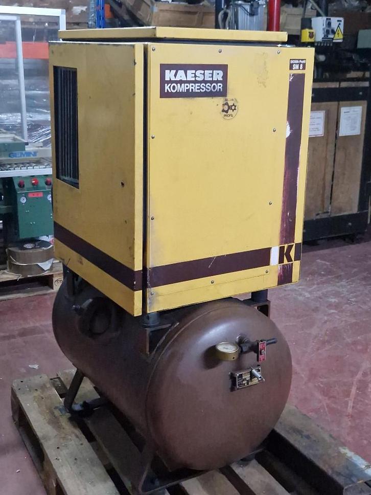 Kaesar Industriele compressor 11 bar, Doe-het-zelf en Bouw, Compressors, Gebruikt, 10 bar of meer, 100 liter of meer, Ophalen