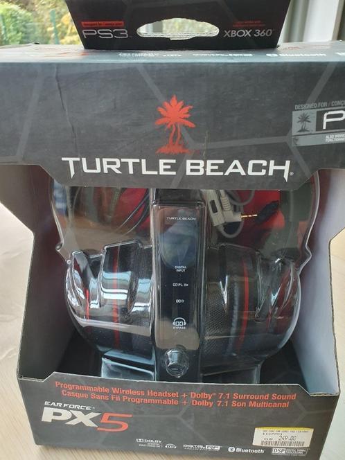 Nouveau casque Turtle Beach PX5, Consoles de jeu & Jeux vidéo, Consoles de jeu | Sony PlayStation 5, Neuf, Playstation 5, Enlèvement ou Envoi
