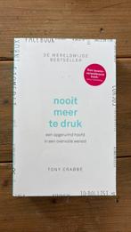 Tony Crabbe - Nooit meer te druk, Boeken, Psychologie, Ophalen of Verzenden, Tony Crabbe