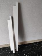 2 PVC venstertabletten, 100 tot 150 cm, Vensterbanken, Kunststof, Gebruikt