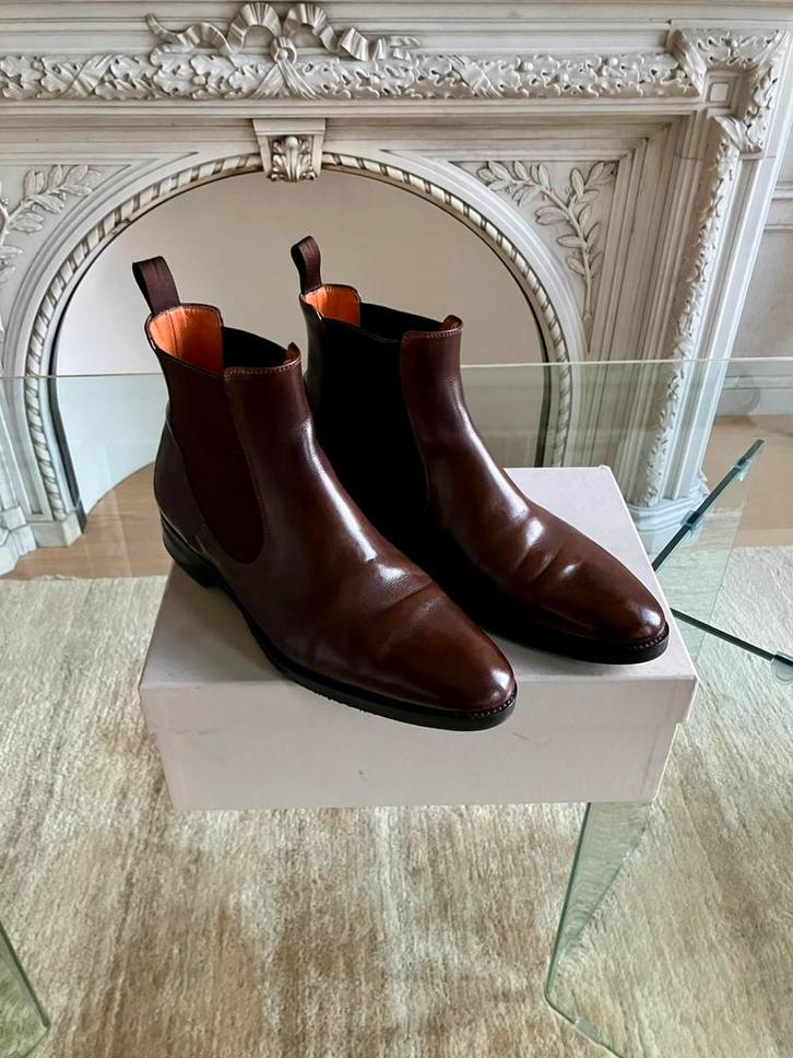 Santoni, Vêtements | Hommes, Chaussures, Porté, Bottes, Brun, Enlèvement ou Envoi