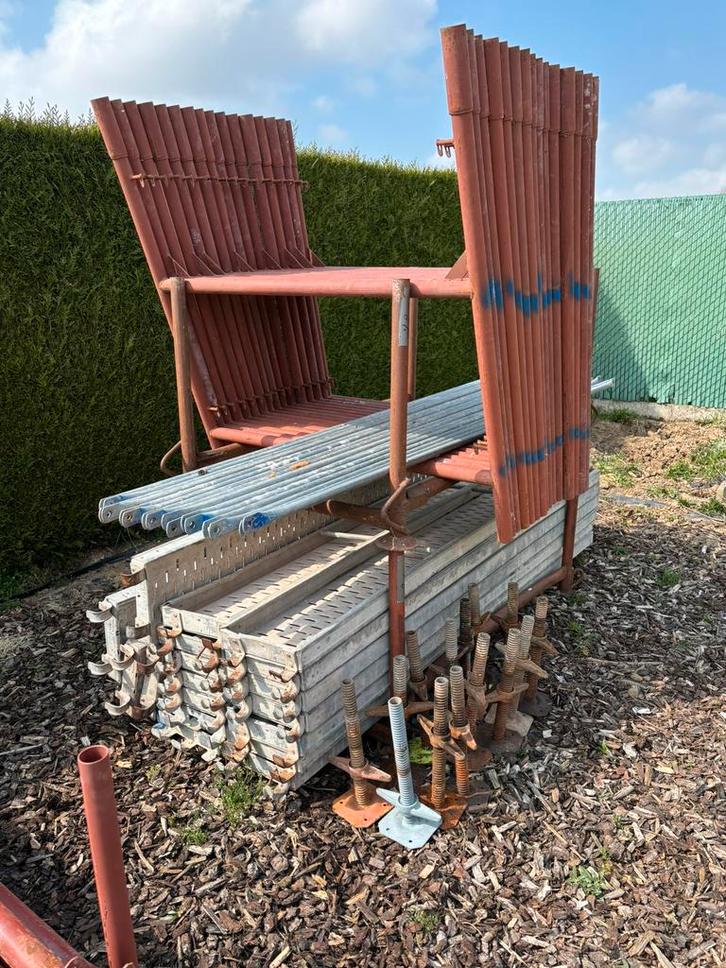 Maçonnerie, Bricolage & Construction, Échafaudages, Comme neuf, Enlèvement