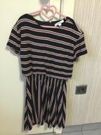 Zwart gestreepte jurk m152-158/3,5€, Kinderen en Baby's, Kinderkleding | Maat 152, Ophalen, Gebruikt