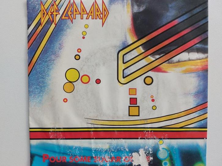 Def Leppard - Pour Some Sugar On Me (1987), Cd's en Dvd's, Vinyl Singles, Rock en Metal, Ophalen of Verzenden